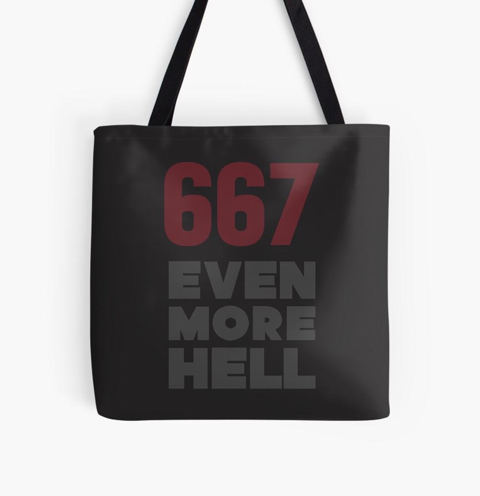 Sicko Manifesto - tote bag - 667 even more hell
